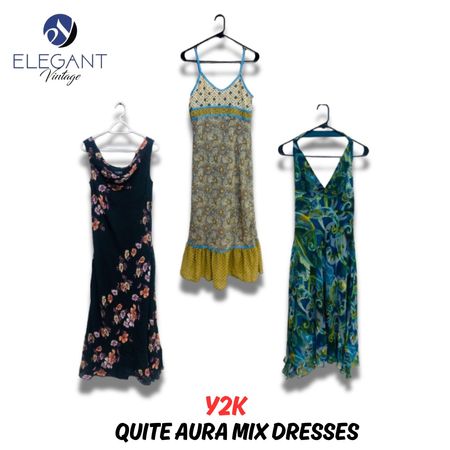 Y2K Quite Aura Mix Dresses - EV0992