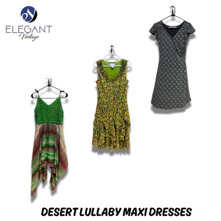 Vestidos Maxi Y2K Desert Lullaby - EV0995