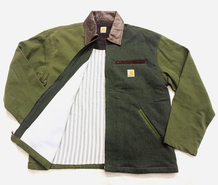 CR784 Dual-Tone Carhartt Upcycled Work Jacket
