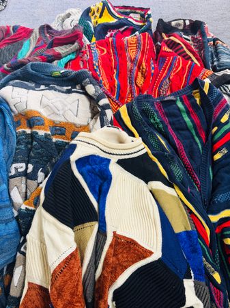 Coogi-Style Sweaters