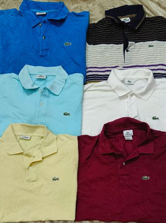 Lacoste polo style t-shirts