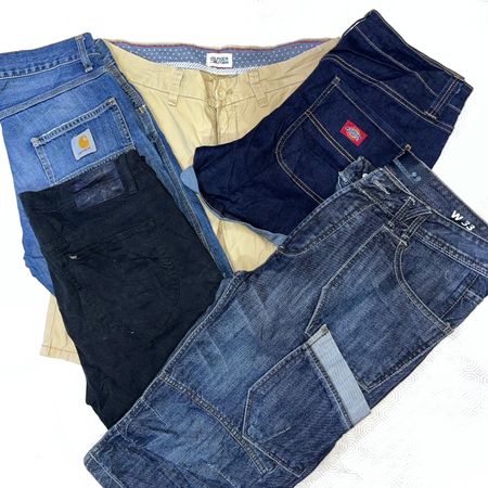 HR-17 Brand & Unbrand Mix Denim Shorts