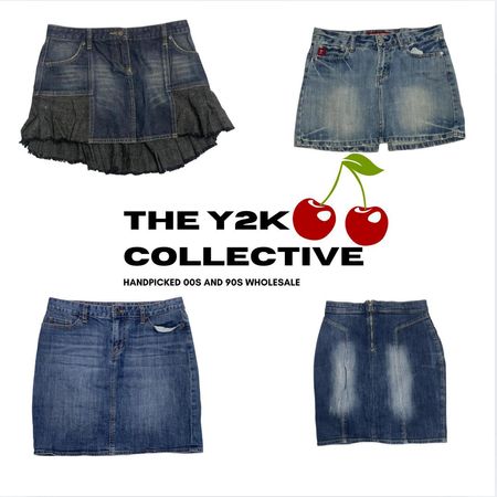 Olivia Neil Core 00s Denim Bootcut Jeans(TYC27)