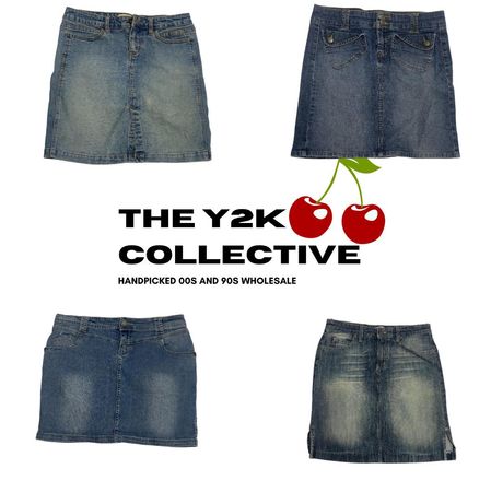 Soft Girl Y2K Denim Flared und Verzierte Jeans(YTC29)