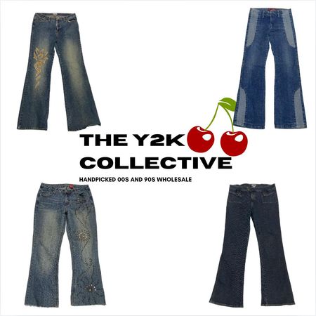 Olivia Neil Core 00s Denim Bootcut Jeans