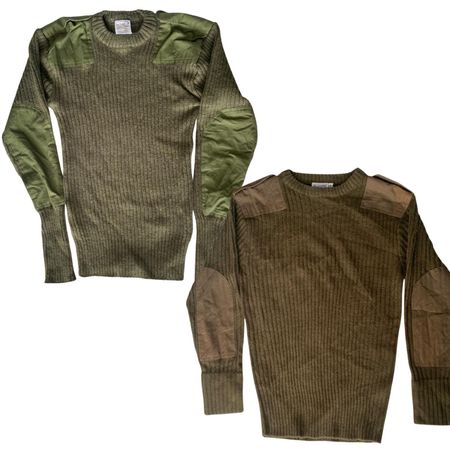 Vintage Military Style Jumper