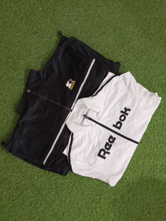 Branded Track Jackets ( Starter , Puma , Reebok , NFL , Nike , Columbia )