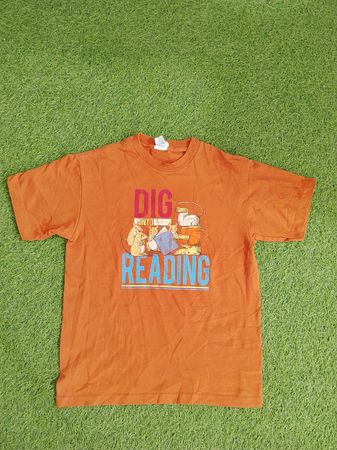 カートゥーンプリントTシャツ