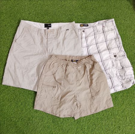 Shorts en coton de marque (Harley Davidson, Woolric, Puma, Lee, Eddi Beaver)