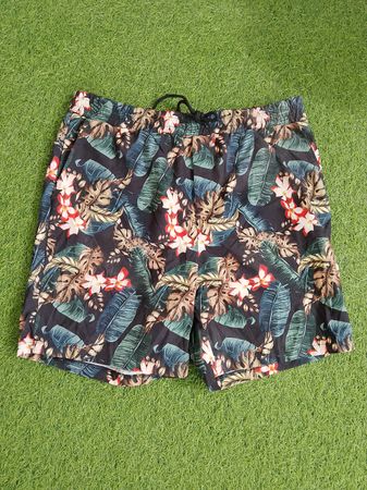Shorts d'été en coton hawaïen