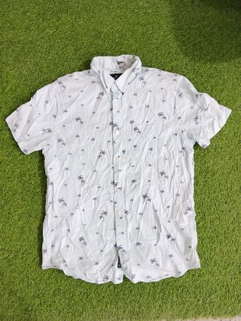 American Eagle Painted Men Button up Shirt