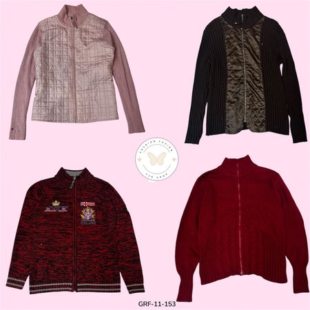 Premium Double Zip Knit for Everyday Wear (GRF-11-153)