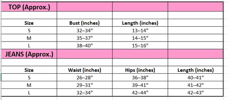 CR797 Upcycled Asymmetric Chain-Pattern Denim Co-Ord Set