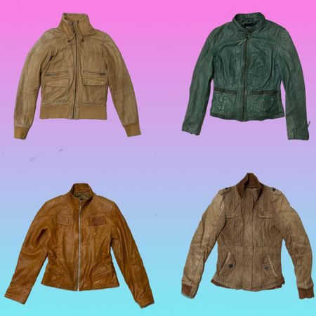 Vestes en cuir premium – Collection de couleurs mixtes (TT 233)