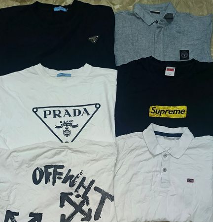 Camisas T de marca premium