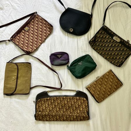 Vintage Dior bags available