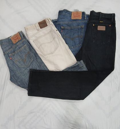 ZV0838 L.L.W pantalones de mezclilla