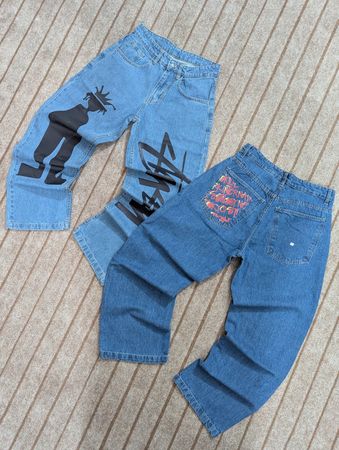 Stussy Printed Rework Style Pants