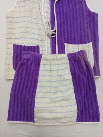 CR806 Upcycled Terry Towelling Beach & Loungewear Set