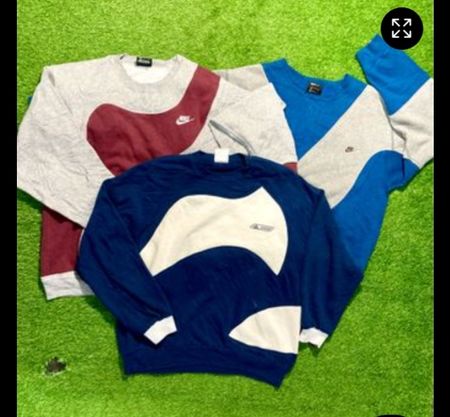 Moletins Upcycle escolhidos à mão personalizados
