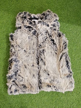 Y2K Faux Fur Vest Coats