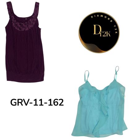 Y2K Cami – Shiny Aesthetic (GRV-11-162)