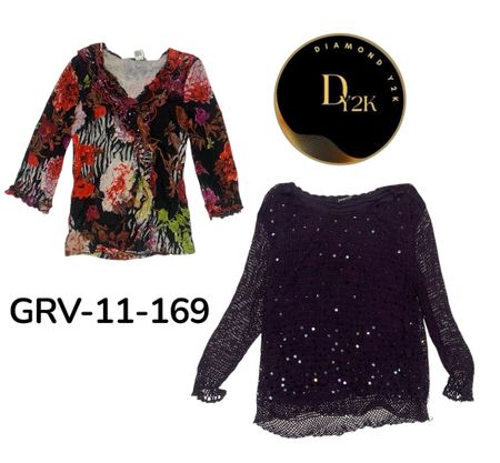 Y2K Iconic Long Sleeve Blouse (GRV-11-169)