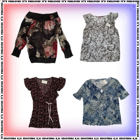 Shiffon Mix Tops (SS-1637)