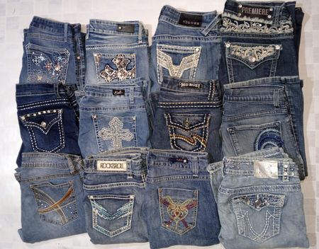 JEANS FLARE BOOTCUT Y2K