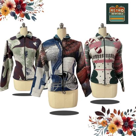 SS25 Upcycled Tapestry Jacket