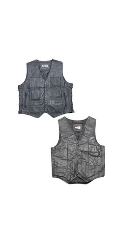 YV103 Leather Waistcoat 7P