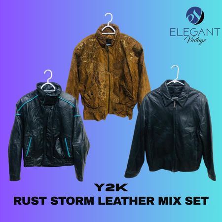 Y2K Rust Storm Leather Mix Set - EV1195