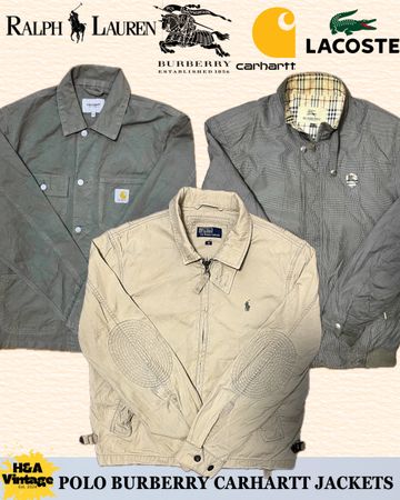 Ralph Lauren Burberry Carhartt Chaquetas Pesadas