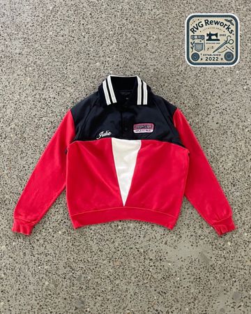 Upcycled Racing Patchwork Jacket