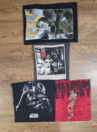 Star wars & marval t-shirts