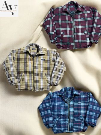 Upcycled Burberry jackets