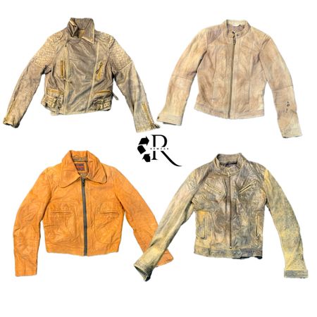 Y2K NYC IT Girl Leather Jacket RW-1251