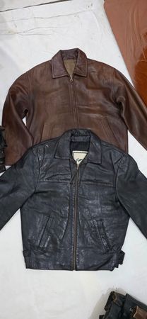 Men's vintage bomber leather jackets