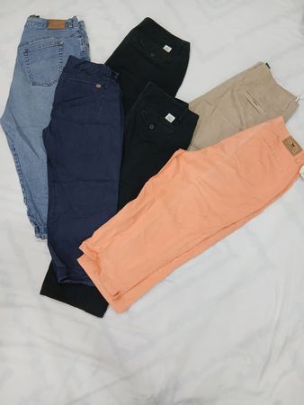 CRZ0874 Vintage Polo Ralph Lauren Capri Pants