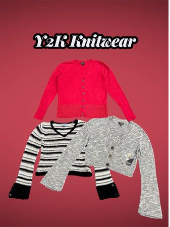 Y2K Preppy & Indie Knitwear E7