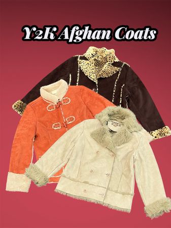 Y2K Afghan Coats