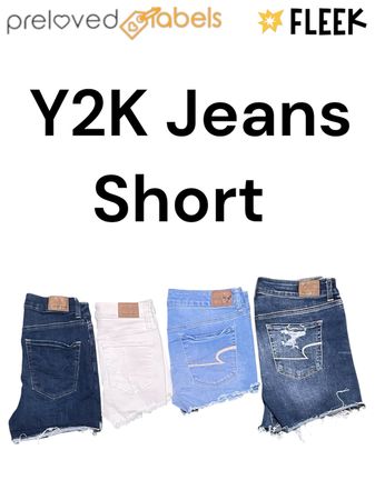 Y2K Jeans Short (Wcv: 1277)