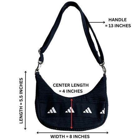 Upcycled Adidas Reworked Shoulder Bag