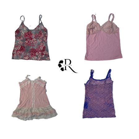 Y2K Cute Vine Cami Tops RW-1178