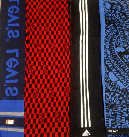 HD1236 Branded Vintage Winter Scarfs