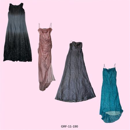 Sequin Detail Party Dress – Glamorous Evening Wear (GRF-11-190)