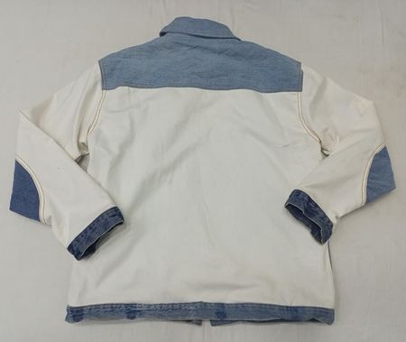 CR868 Upcycled Carhartt Patchwork Denim Jacket