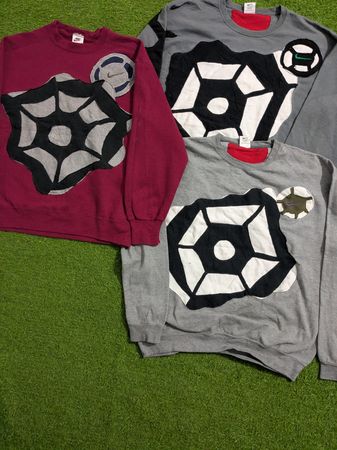 Upcycle Nike Spider Patchwork Sweatshirt