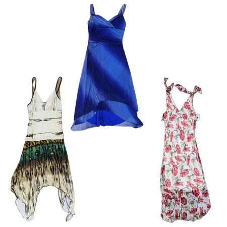 Y2K fairy florel dresses