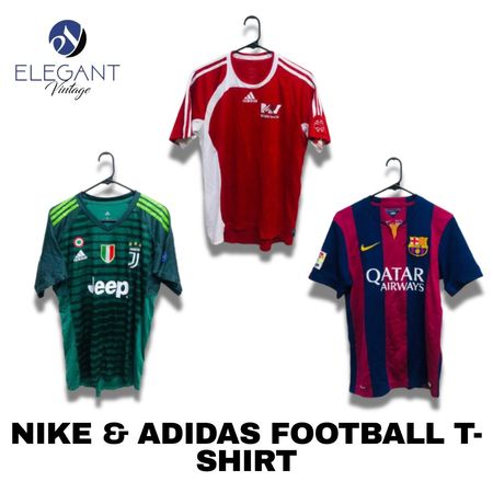 Nike & Adidas Football T-shirts - EVM0322